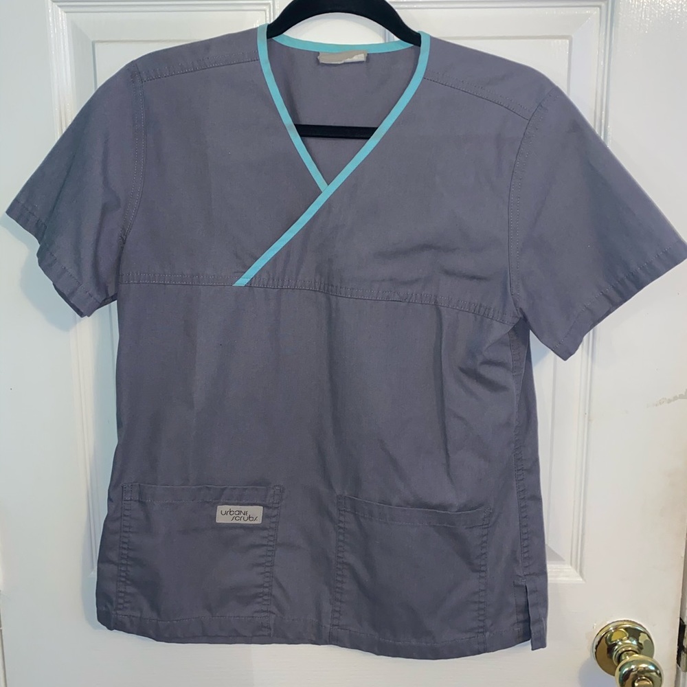 Urbane scrub top